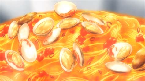 Anime Foodie Food Wars Food Illustrations Clam Sauce Spaghetti