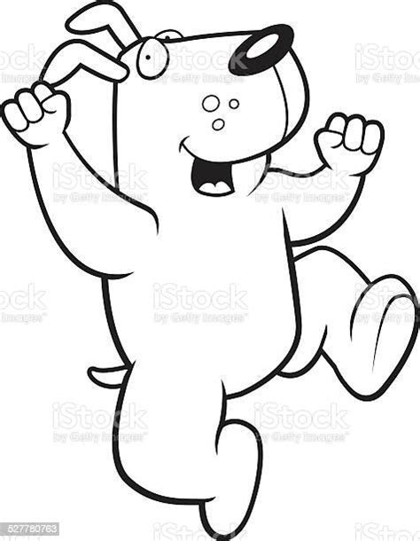 Dog Jumping Stock Illustration Download Image Now Animal Cartoon