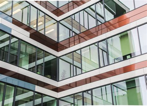 Outer View Of A Modern Office Building Stock Photo Image Of Clean