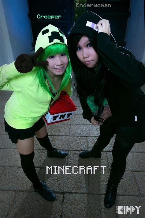 Minecraft Enderman Costume For 2014 Halloween Party Creeper Cosplay Minecraft Costumes