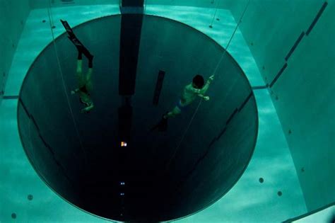 In Pictures Inside The Worlds Deepest Swimming Pool