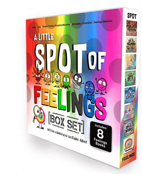 A Little Spot Of Feelings Box Set 8 Books Empathy Frustration Calm
