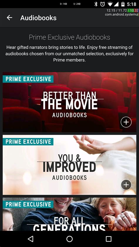 Audible Offers Free Channels And Audiobooks To Amazon Prime Members