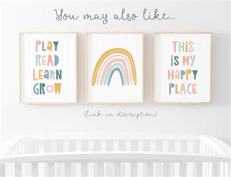 Playroom Décor Print Kids Wall Art Affirmation Printable Etsy