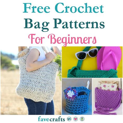 18 Free Crochet Bag Patterns For Beginners