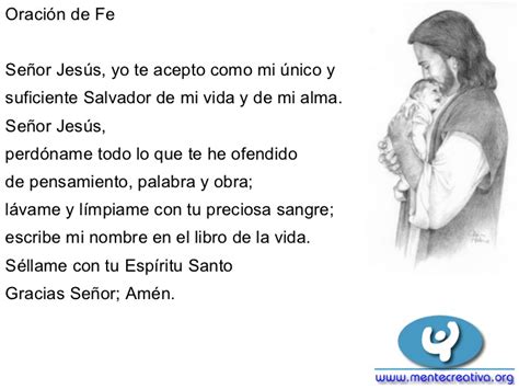 Oracion De Fe