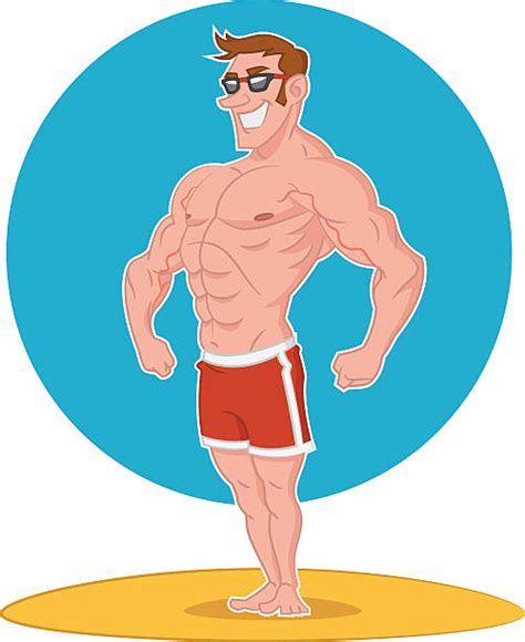 Muscle Man Beach Stock Photos Pictures And Royalty Free Images Istock