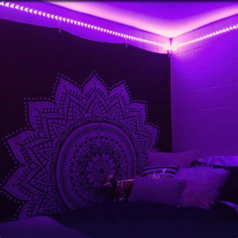 Bedroom Setup Bedroom Aesthetic Bedroom Led Strip Lights