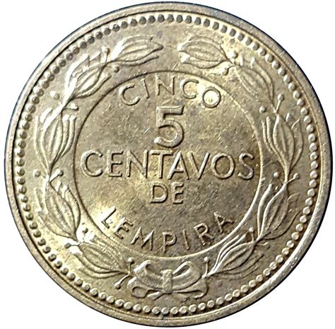 5 Centavos Magnetic Honduras Numista