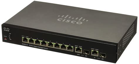 Cisco Managed Switch 10 Port Gigabit Poe Sg35010k9na Network Server