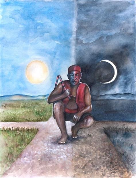 Elegua By Badgersoph On Deviantart Orisha Black Folk Art African