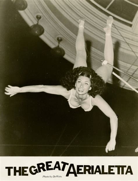 Close Up Photograph Of Aerialetta In Motion Big Top Circus Circus