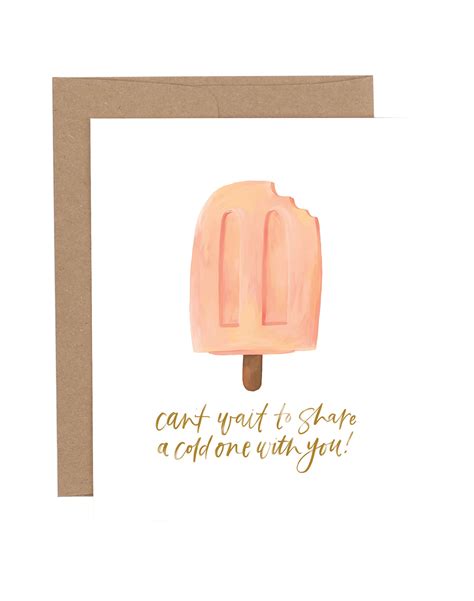 Popsicle Greeting Card Image