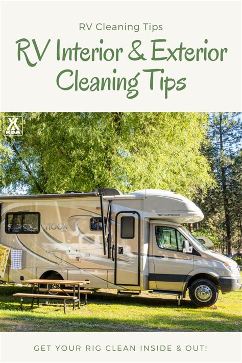 Use These Tips To Clean Your Rv Rv Cleaning Camping Checklist Rv
