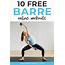 10 Best Barre Workouts At Home  Nourish Move Love