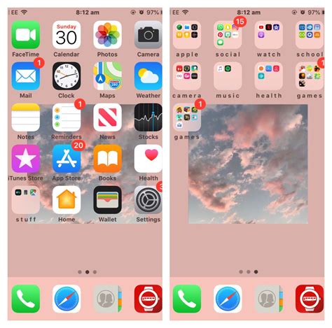 How To Arrange Your Apps Iphone Organization App Organize Apps On