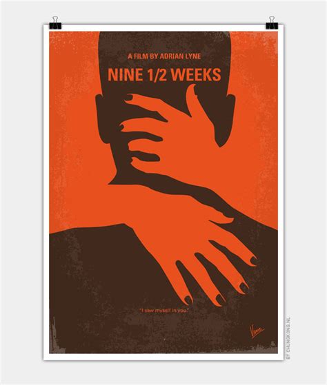 No305 My Nine Half Weeks Minimal Movie Poster Chungkong