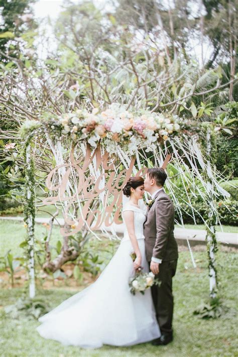 Hitched Wedding Planners Singapore Rustic Themed Wedding With