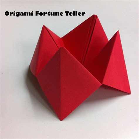 Kids Crafts Easy Origami Fortune Teller The Jumpstart Blog