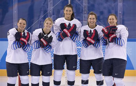 Us Olympic Womens Hockey Team Includes Five Boston College Players