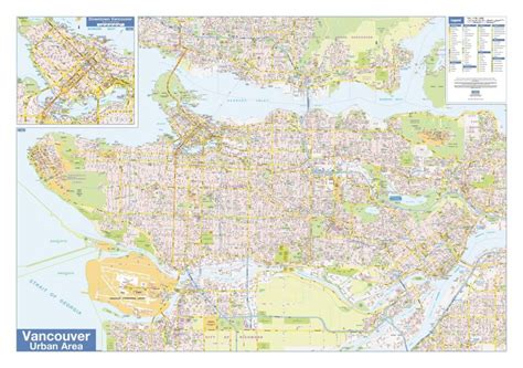 Map Of Downtown Vancouver Bc