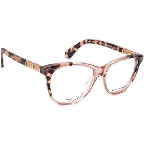 Kate Spade Eyeglasses Johnna Oo4 Pink Tortoise Gradient Cat Eye Frame 52 15 140 In 2022 Kate