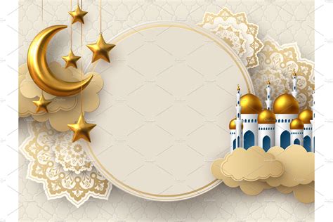 Ramadan Kareem Vector Illustration Decorative Illustrations