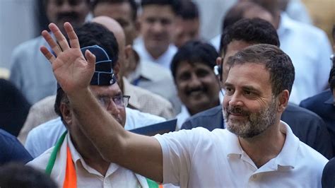 supreme court s stay on conviction allows rahul gandhi to make a comeback as mp hindustan