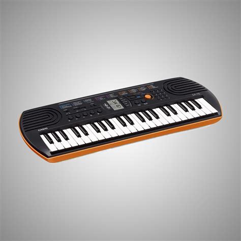 Casio Sa 76 Musical Mini Keyboard With Free Adaptor For Kids