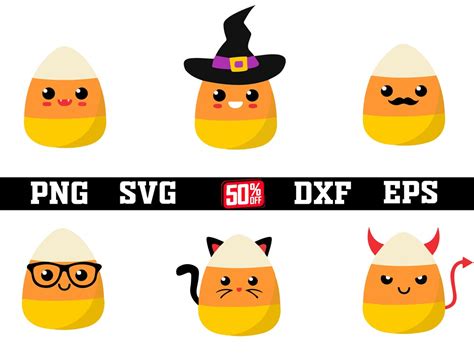 Candy Corn Svg Bundle Trick Or Treat Svg Candy Corn Png Candy