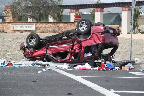 Person is injured in rollover crash in Fontana on April 27 | News ...