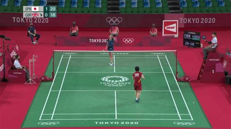Tokyo 2020 Japan Vs Great Britain Badminton Olympic Highlights