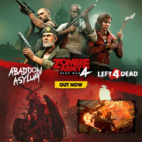 Left 4 Dead Characters Join Zombie Army 4 Rebellion