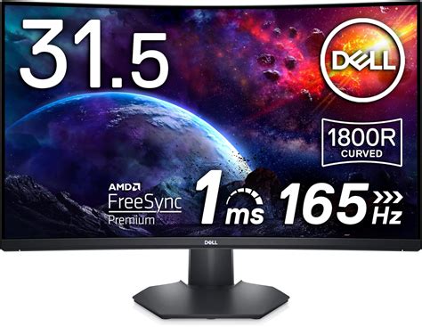 Dell S3222hg 32 Inch 165hz Curved Gaming Monitor Full Hd 1920 X 1080