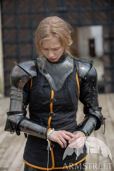 Female Armor Kit Made Of Blackened Spring Steel Dark Star In 2020