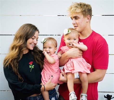 Jake And Erika With The Twins Or Their Future Kids Jake Paul Jake