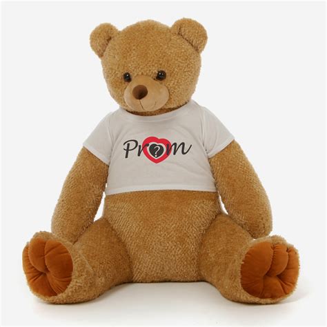 Personalized life size giant teddy bear:60in white coco cuddles with big red heart personalized shirt bear bio:coco cuddles life size 5ft (60in) white teddy bear is huggable, huge and personalized with your special message! Giant Teddy Bears | Big Teddy Bears | Giant Stuffed ...