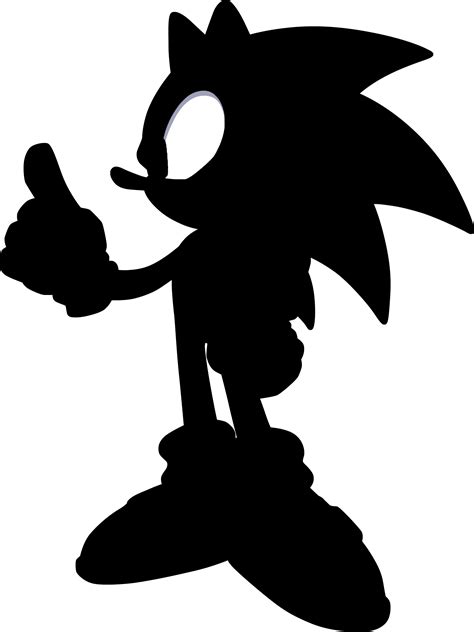 Sonic Silhouette by Sonicxhero4 on DeviantArt