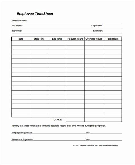 Can An Employer Alter An Employees Timesheet Or 31 Printable Sheet