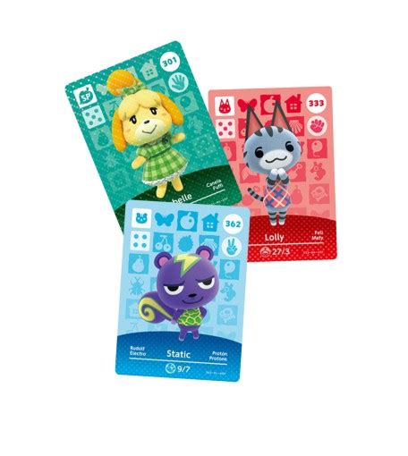 New leaf game adds in support for all animal crossing series amiibo figures and cards (sold separately). Animal Crossing amiibo cards series 4 | Animal Crossing amiibo cards | Nintendo