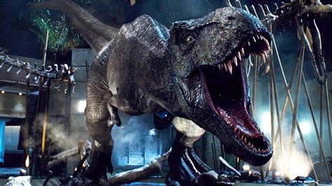 Jurassic World Indominus Rex Vs Tyrannosaurus Rex Fight Scene My Xxx