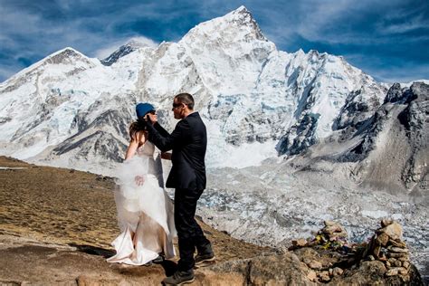 Mt Everest Wedding Popsugar Love And Sex Photo 21