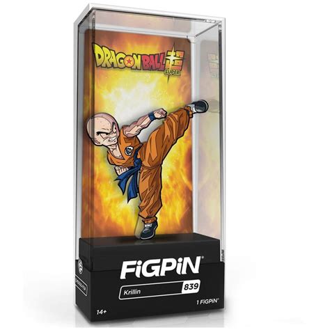 Figpin Dragon Ball Super 3 Enamel Pin Krillin Merchandise Zavvi 日本