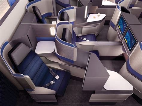 Business Class On United Airlines Introduces Privacy Comfort And Space