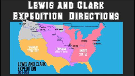 Lewis And Clark Expedition Directions Youtube