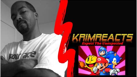 Mario Vs Sonic Vs Megaman Vs Pac Man Rap Battle Reaction