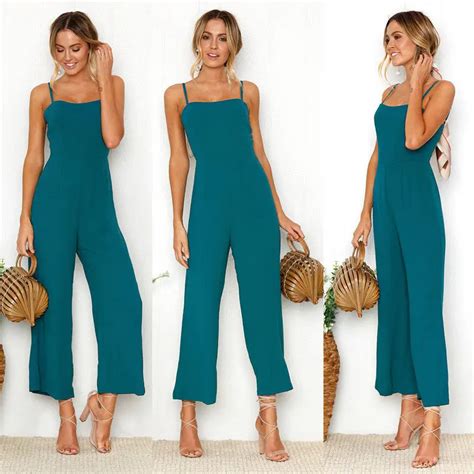 Meihuida 2018 Summer New Style Fashion Women Knitting Sleeveless Ankle Length Solid One Piece