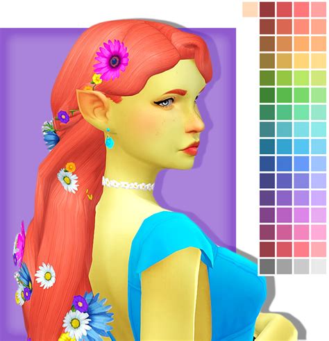 Sims Rapunzel Hair
