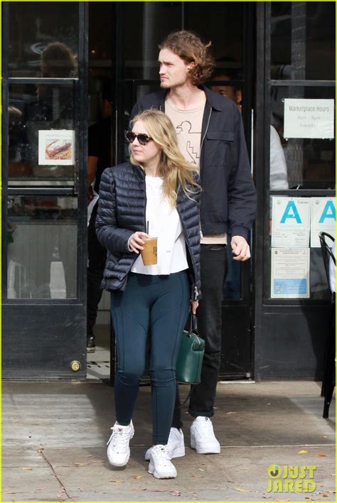 Dakota Fanning And Boyfriend Henry Frye Couple Up For Lunch Date Photo