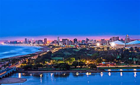 Durban Beachfront At Twilight Grant Pitcher Photography And Digital